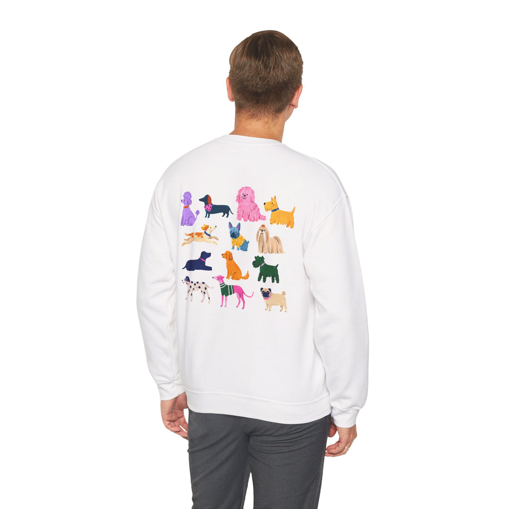 The Groomers Spotlight Graphic Sweatshirt - Dog Pawprints