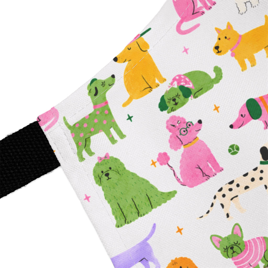Colorful Dog Pattern Apron — Cute Puppy Cooking Apron