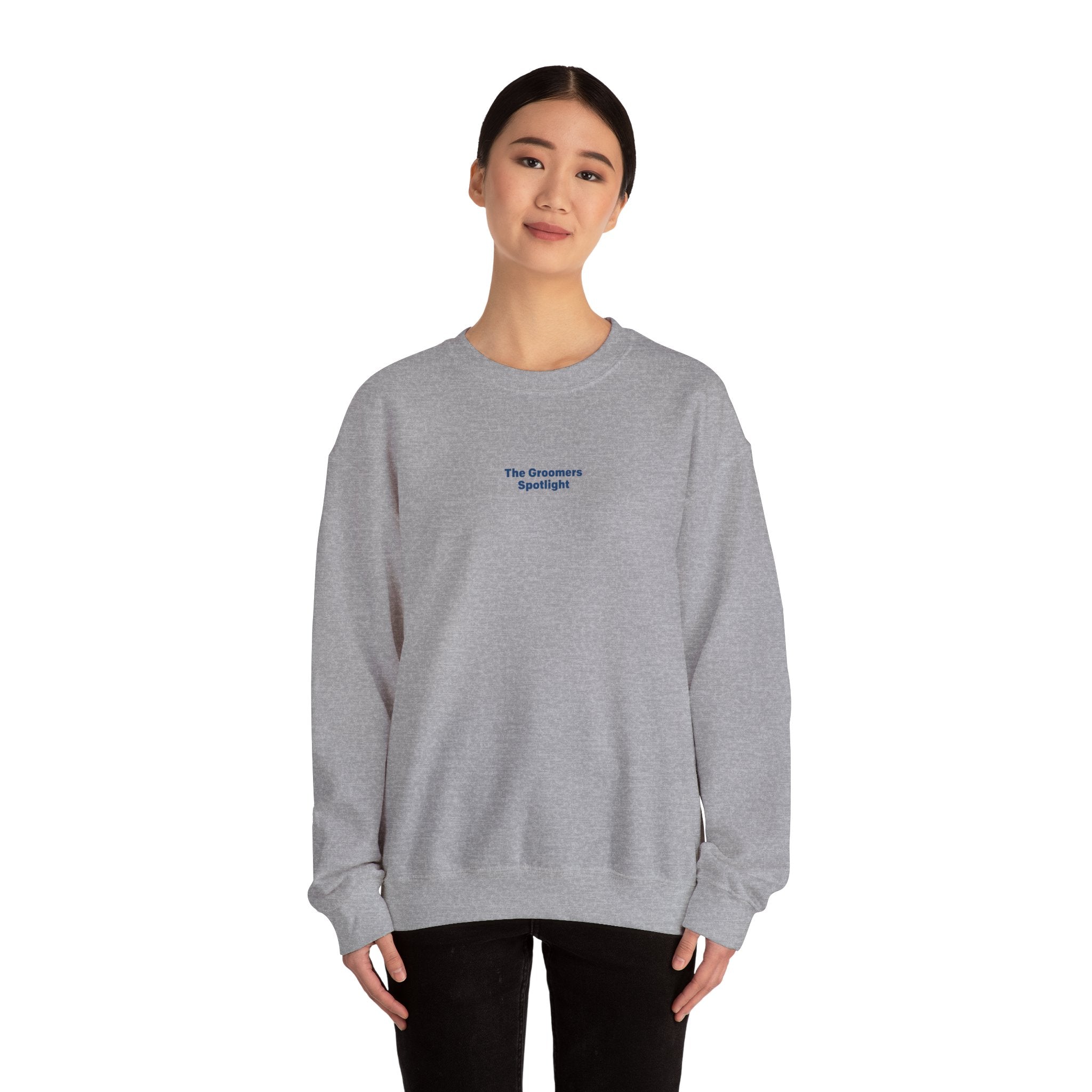 The Groomers Spotlight Graphic Sweatshirt - Dog Pawprints
