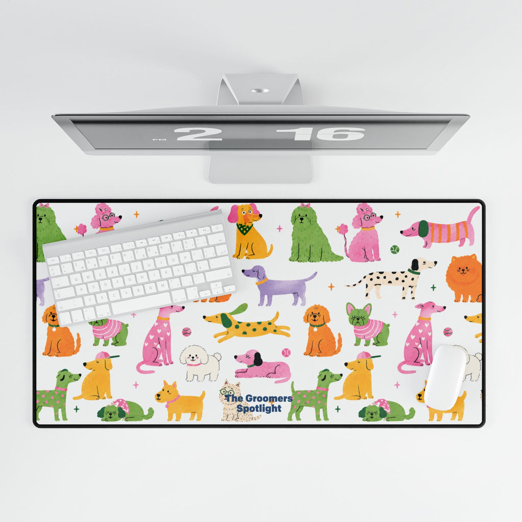 Colourful Grooming Spotlight Mouse Pad
