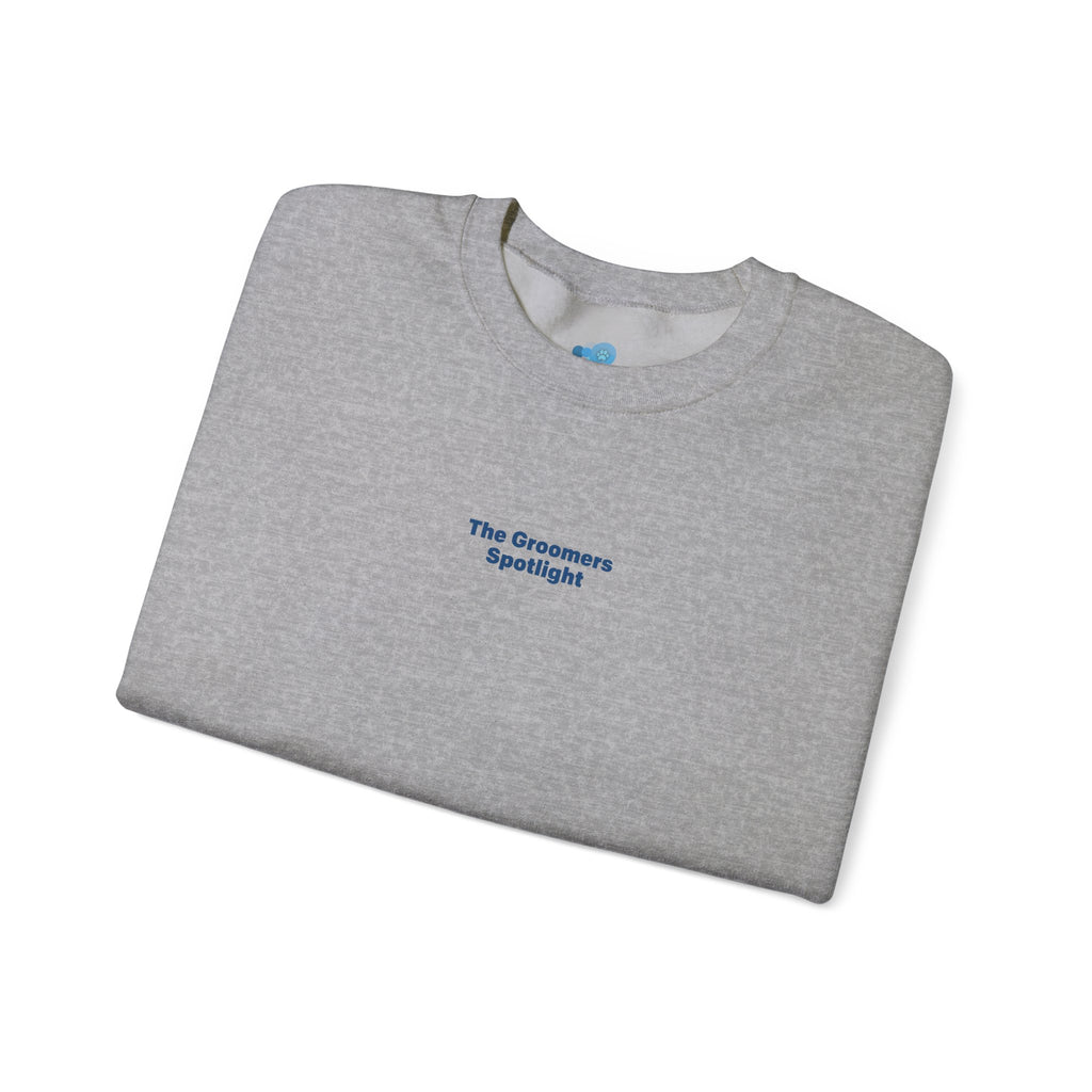 The Groomers Spotlight Graphic Sweatshirt - Dog Pawprints