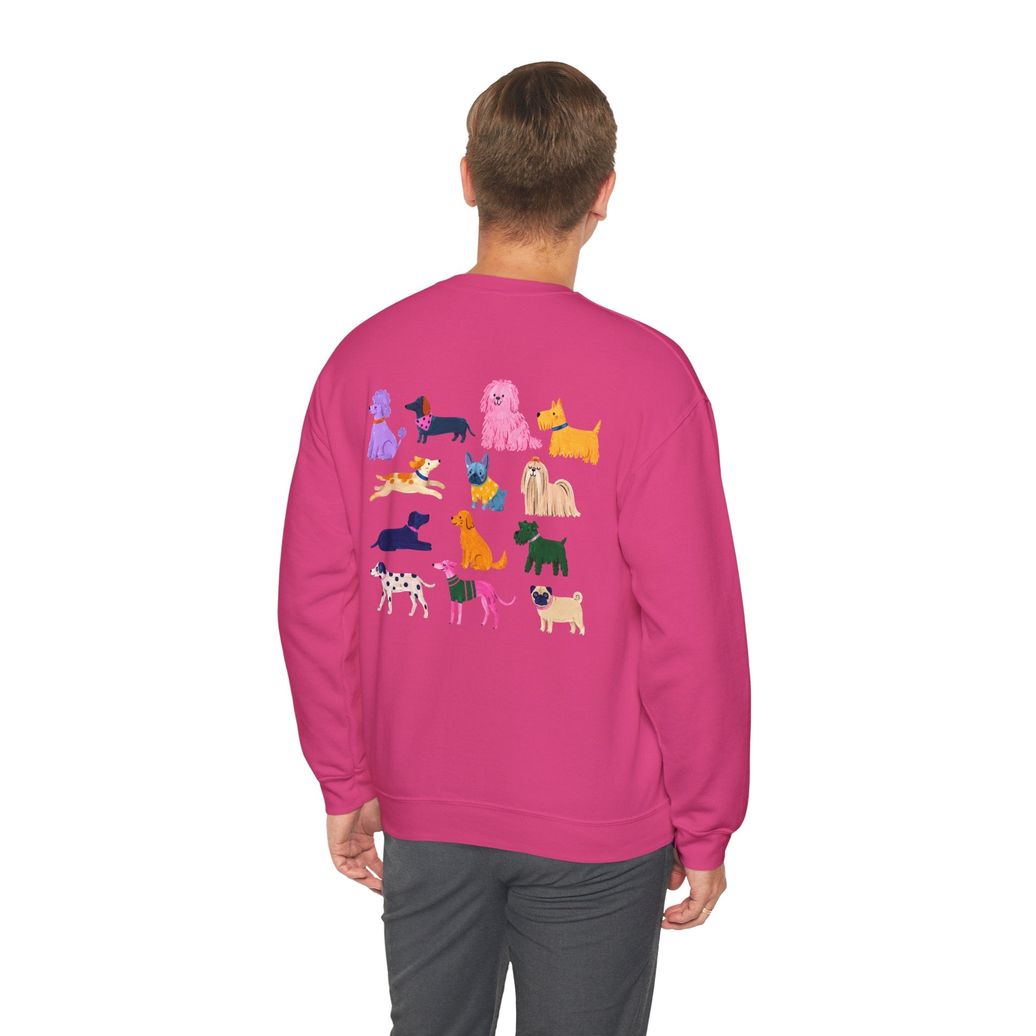 The Groomers Spotlight Graphic Sweatshirt - Dog Pawprints
