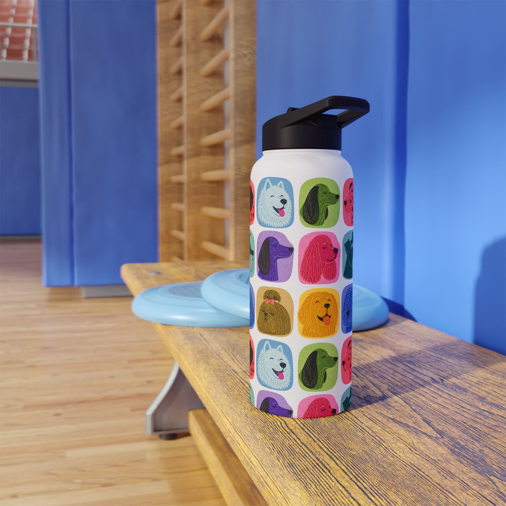 The Groomers Spotlight 'Spotlight Dogs' Stainless Steel Water Bottle