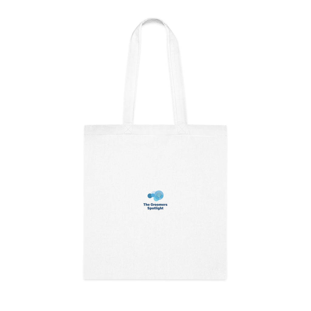 The Groomers Spotlight Tote Bag — Colourful Trio Graphic Beach & Market Tote