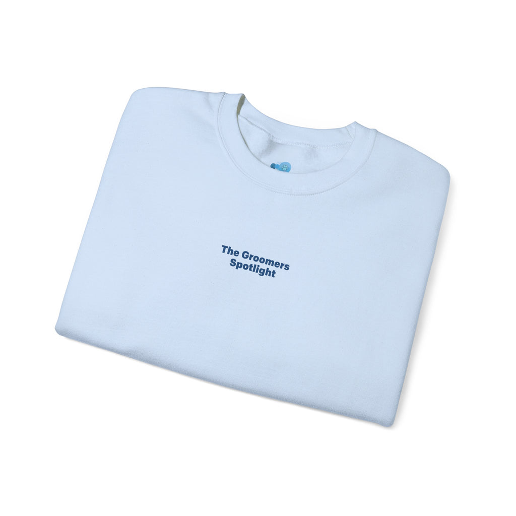 The Groomers Spotlight Graphic Sweatshirt - Dog Pawprints
