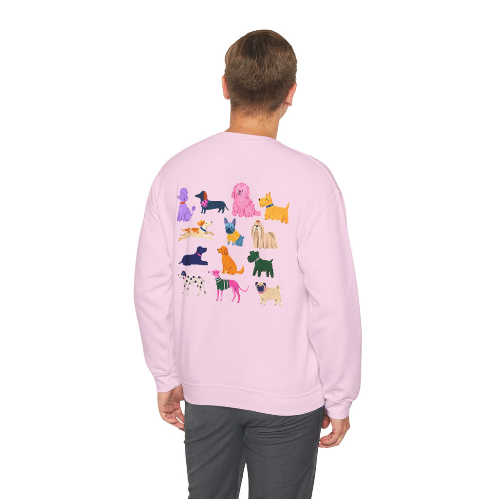 The Groomers Spotlight Graphic Sweatshirt - Dog Pawprints