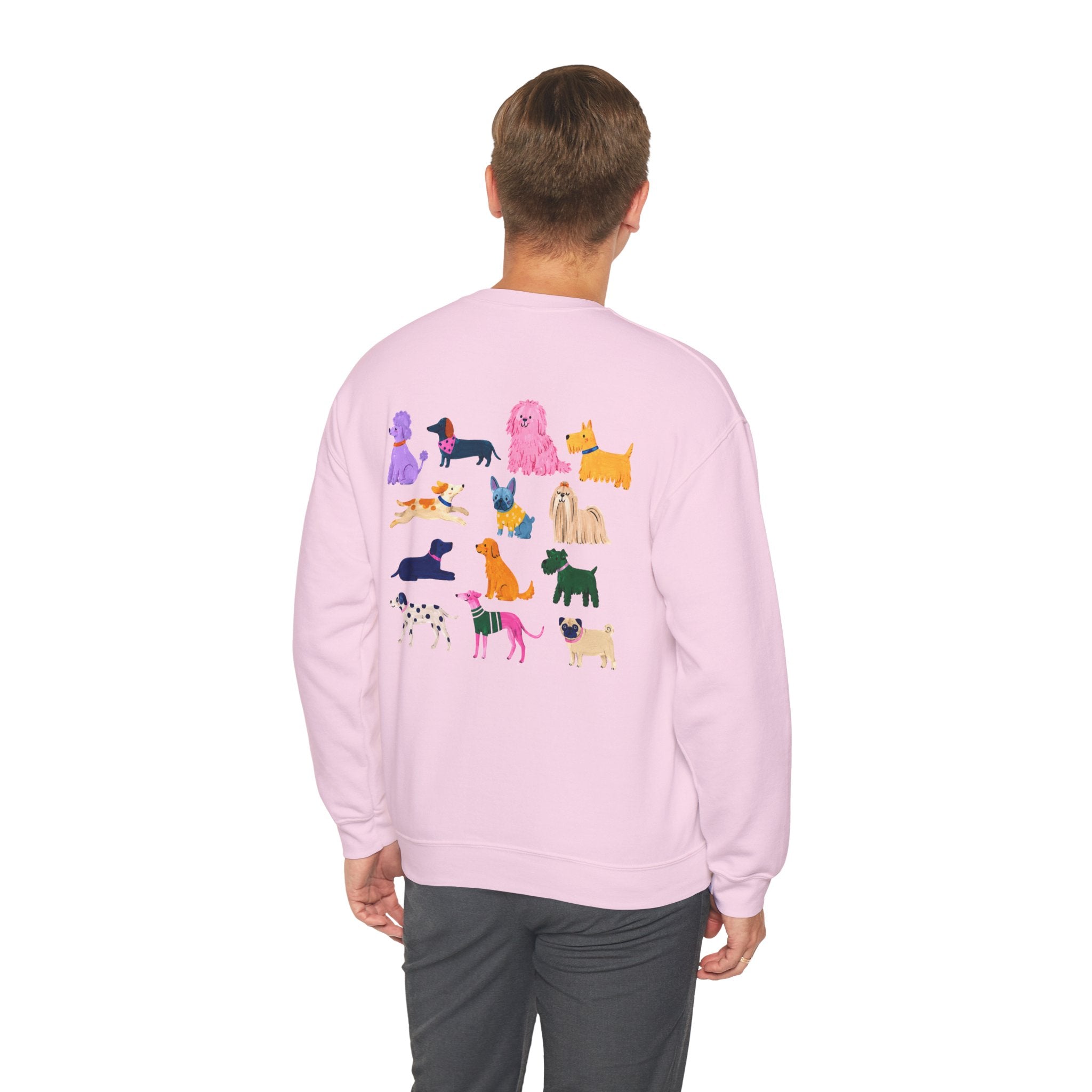 The Groomers Spotlight Graphic Sweatshirt - Dog Pawprints