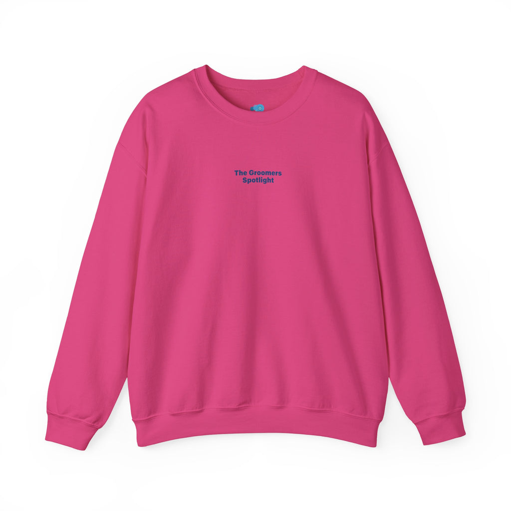 The Groomers Spotlight Graphic Sweatshirt - Dog Pawprints