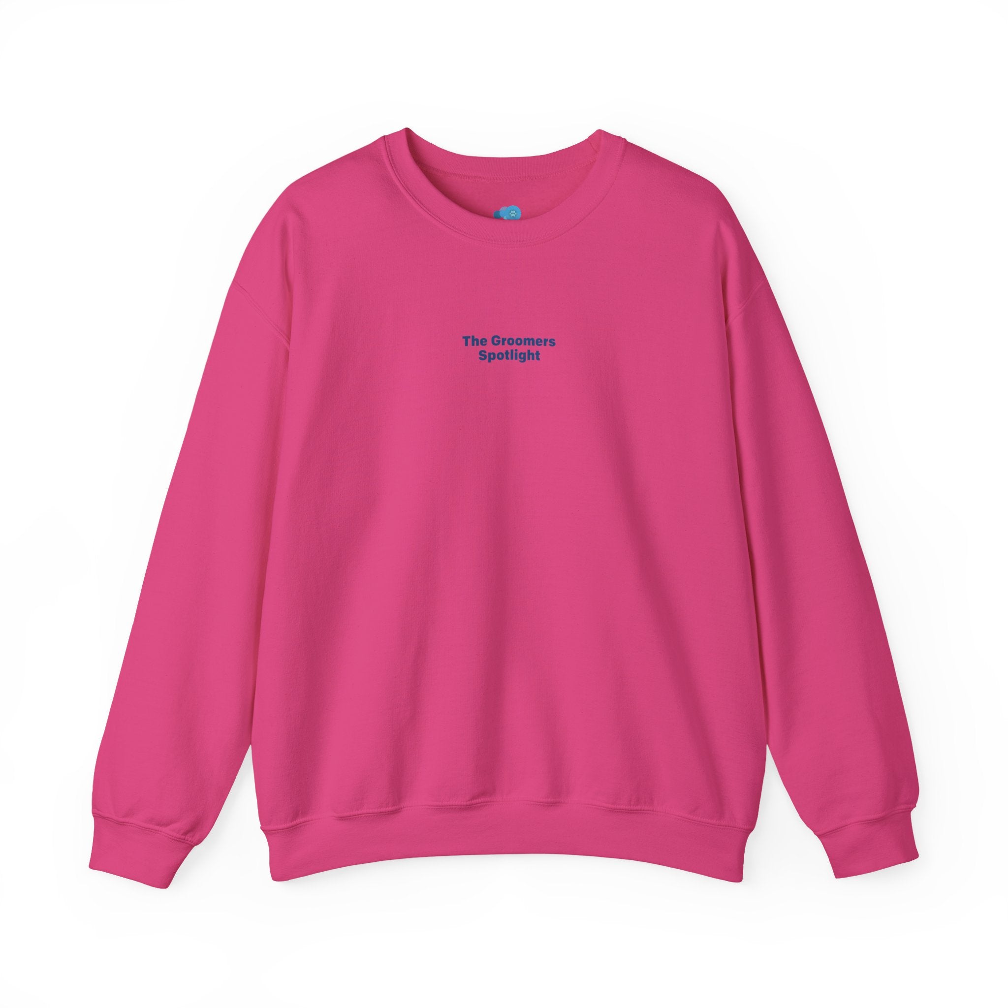 The Groomers Spotlight Graphic Sweatshirt - Dog Pawprints
