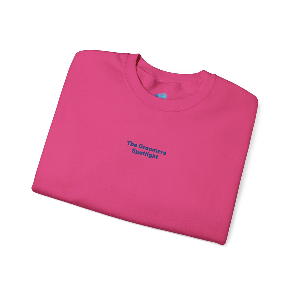 The Groomers Spotlight Graphic Sweatshirt - Dog Pawprints