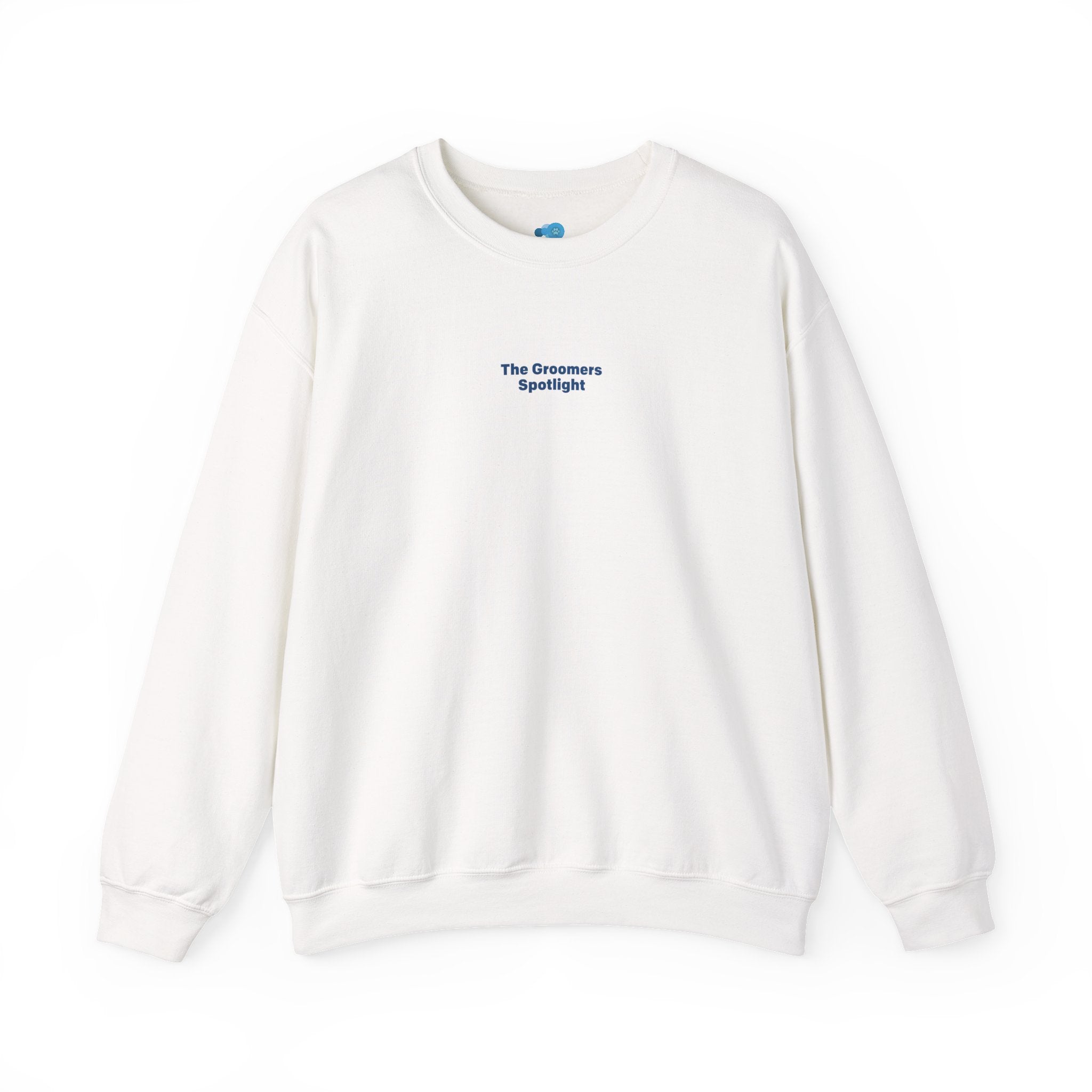 The Groomers Spotlight Graphic Sweatshirt - Dog Pawprints