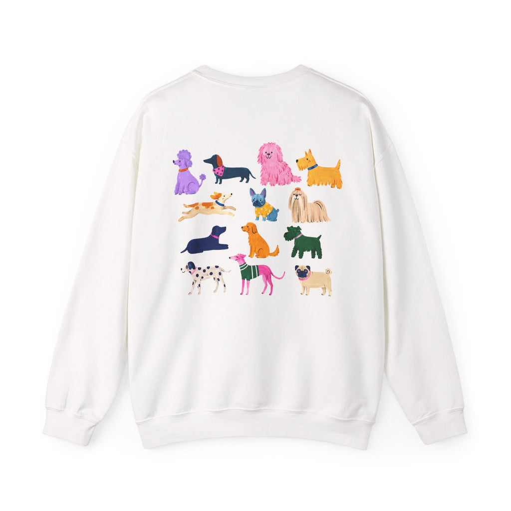 The Groomers Spotlight Graphic Sweatshirt - Dog Pawprints
