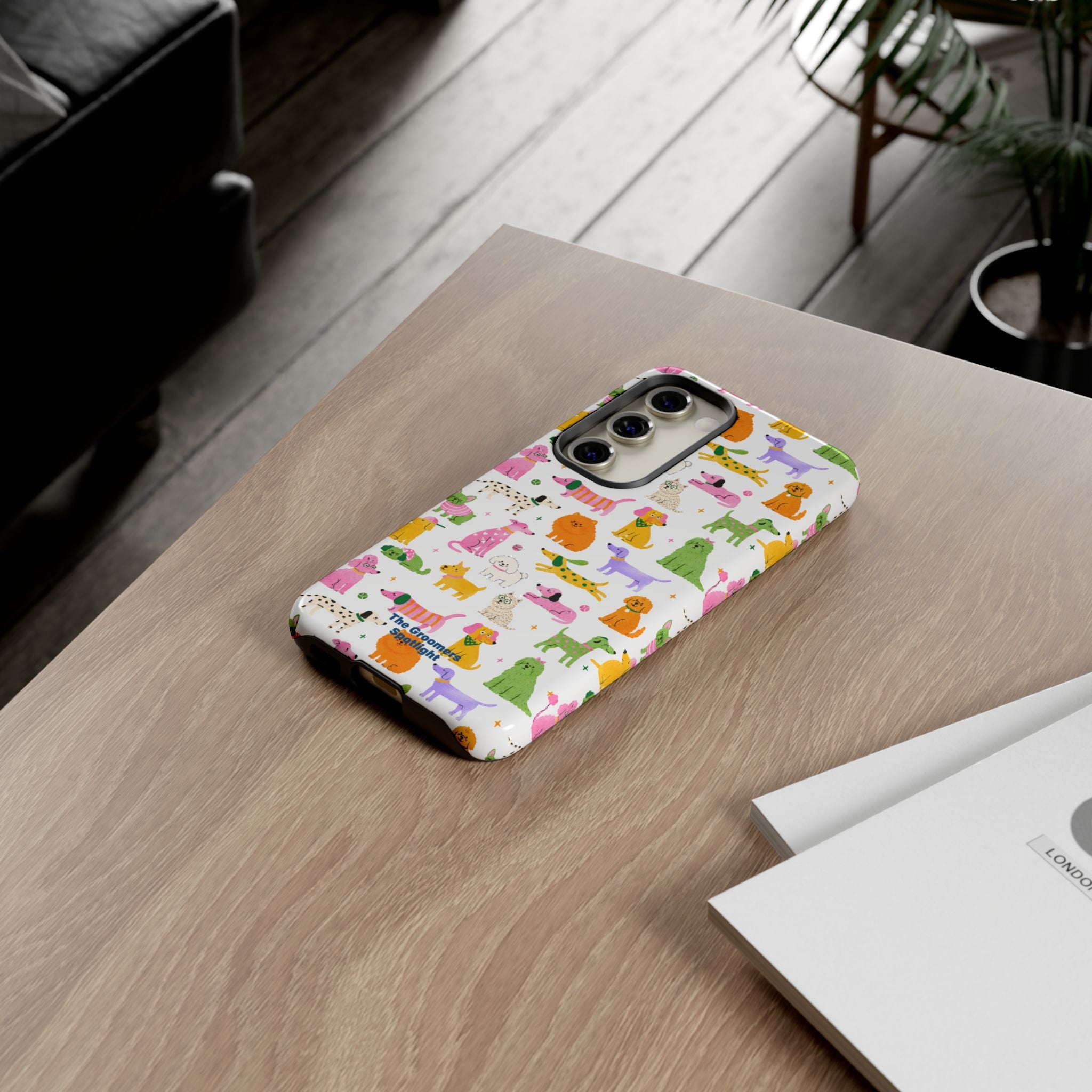 The Groomers Spotlight - Pawtraits Phone Case