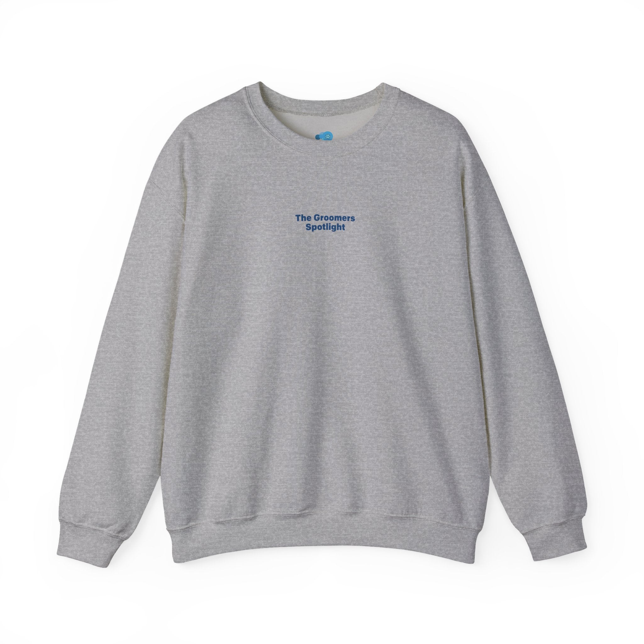 The Groomers Spotlight Graphic Sweatshirt - Dog Pawprints