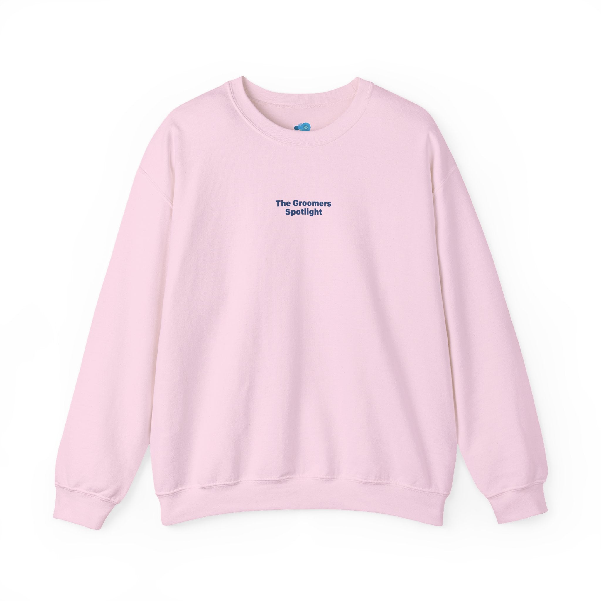 The Groomers Spotlight Graphic Sweatshirt - Dog Pawprints