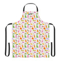 Colorful Dog Pattern Apron — Cute Puppy Cooking Apron