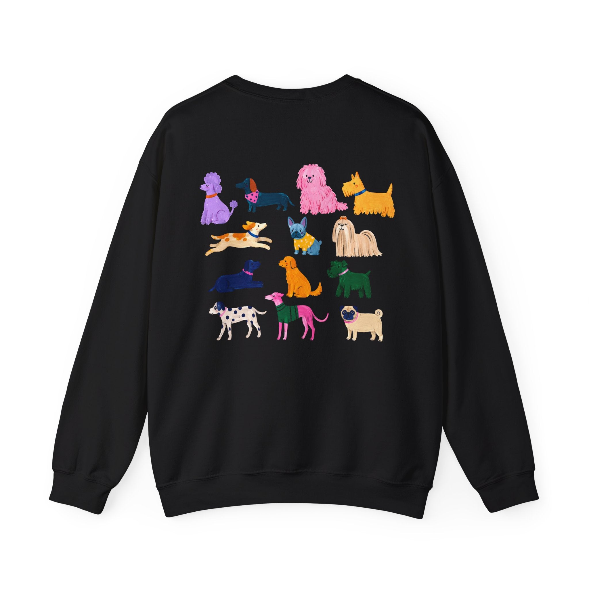 The Groomers Spotlight Graphic Sweatshirt - Dog Pawprints