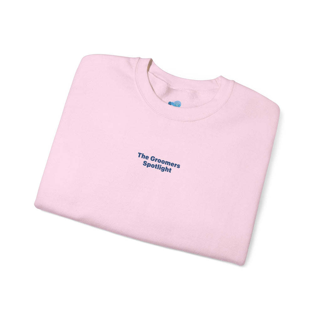 The Groomers Spotlight Graphic Sweatshirt - Dog Pawprints