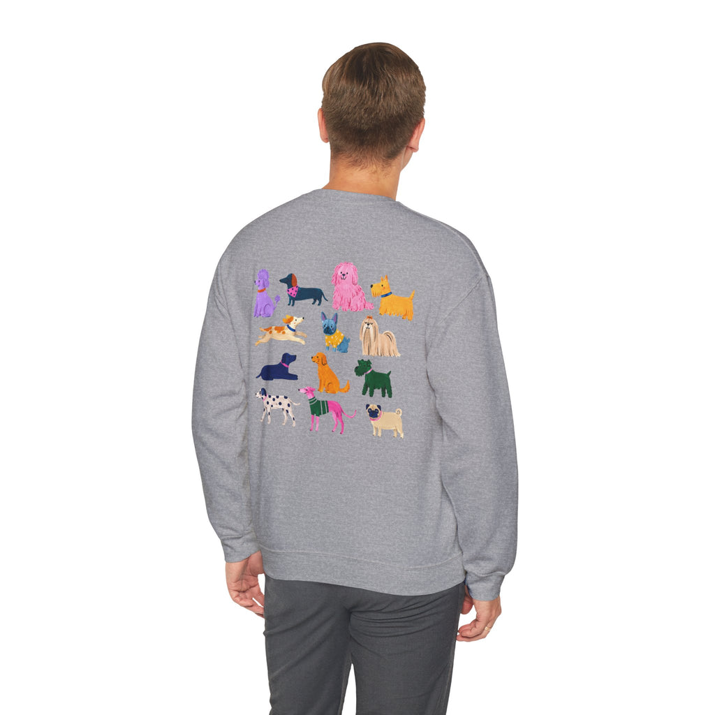 The Groomers Spotlight Graphic Sweatshirt - Dog Pawprints